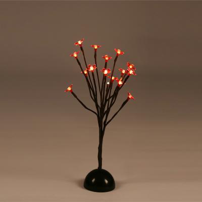 China Red Mini Cherry Blossom Christmas Tree Light EAS-TL0023-3 for sale