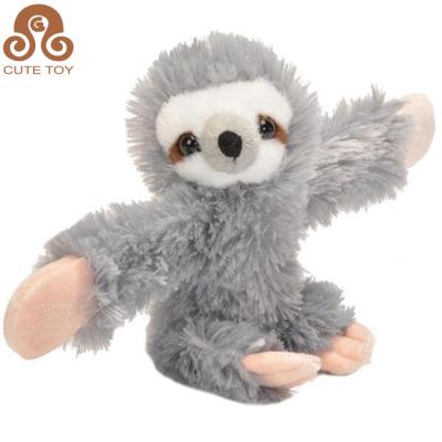 China Custom Realistic Soft Plush Cartoon Stuffed Plush Sloth Toy for sale