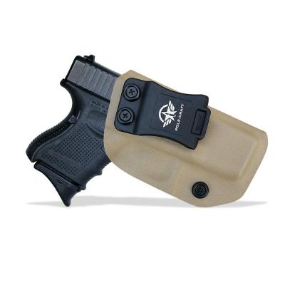 China Custom KYDEX Holster PoLe.Craft IWB Kydex Holster Fits: G26 G27 G33 - Inside Concealed Belt Carry for sale