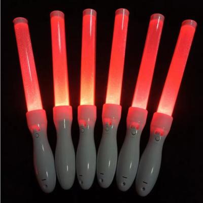 China Festival LED 15 Color Light Stick Flashing Concerts Cheering LED Stick Sponge Rod Concert Bar Gathering Light Rod for sale