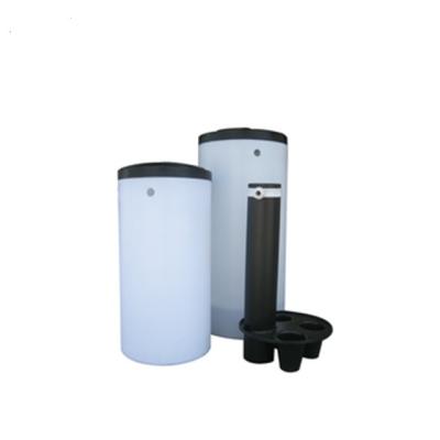 China Filter / Soften Water Softener 100L Round Shape Brine Tank Salt Tank With Safety Float for sale