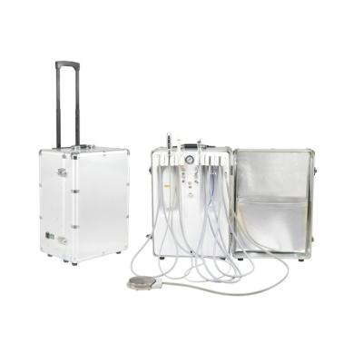 China China Metal Portable Dental Chair Mobile Dental Unit Price for sale