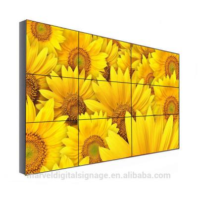 China OEM Indoor Super Narrow Bezel Wall Screen 1080P LED Backlight Multi-Screen Video Advertising Player for sale