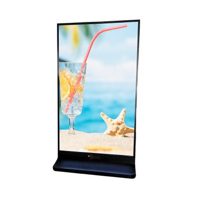 China Factory OEM Indoor Floor-standing LED Display Digital Signage Advertising Player Transparent LED Display for sale