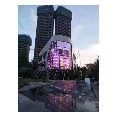 China Indoor Wall Mounted Transparent Monitoring Control Center LED Display Screen Advertising Player for sale