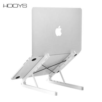 China 2022 Hot Selling ABS Adjustable Ergonomic Adjustable Portable Laptop Stand Foldable Laptop Stand (Other) For Home Office for sale