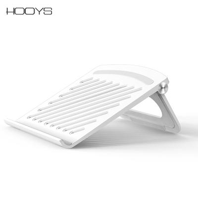 China Acrylic Plastic Laptop Stand 17 Inch Laptop Stand Adjustable Computer Foldable Laptop Stand For Desktop Wholesale Low Price for sale