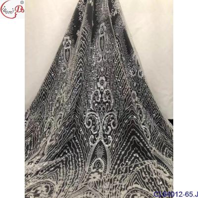 China Anti-static wedding prom glitter sugar chowleedee fashion Lisami evening formal dress bling bling fabric for sale