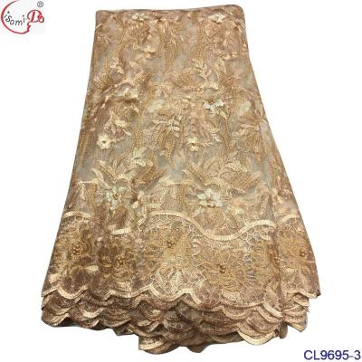 China 2021 Wholesale Anti-static African French Net Lace Fabric French Lace Fabric French Lace Fabric for sale