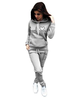 China The new breathable women's wear in the 2021 autumn and winter jogging suit for sale