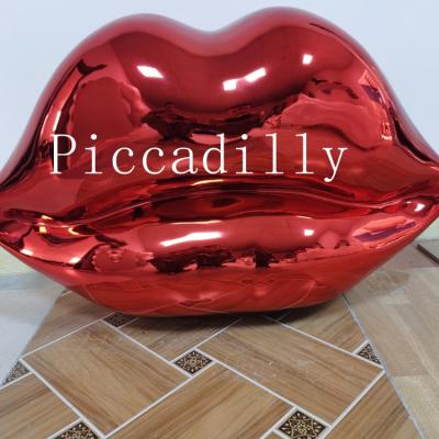 China China pop art sculpture home decoration resin art lips pop art sculpture for sale for sale