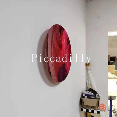 China China Pop Art Sculpture Home Wall Art Fiberglass Circular Sculpture For Sale for sale