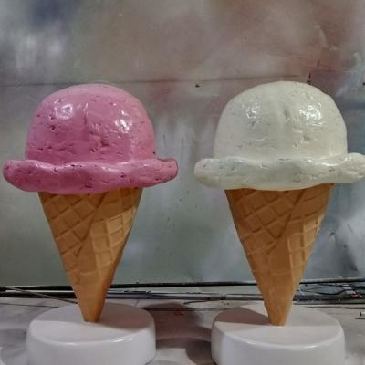 China China New Products Manufacturer Supplier Fiberglass Ice Cream Sculpture for sale