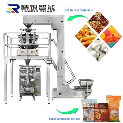 China JR-4230 Multi-Function Vertical Food Snacks Nut Packaging Machine Snacks Food Potato Chips Packing Machine for sale