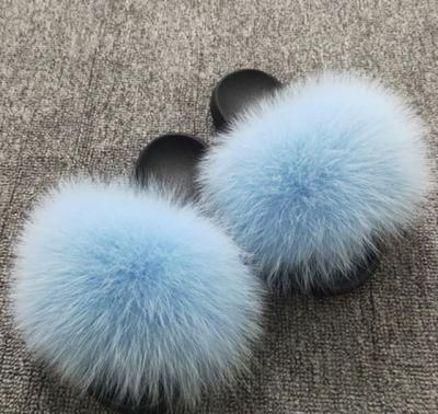 China Cushioning Stylish Furry Winter Warm Fluffy Slippers For Women Wholesale Fashion Flip Flop Fluffy Slippers for sale