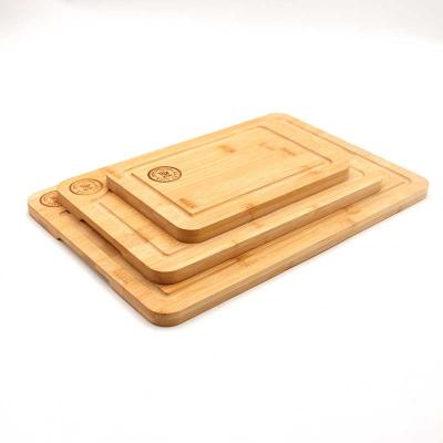 China Eco - Friendly Stocked OEM Design Vegetable Cutting Boards , Bamboo Kitchen Chopper for sale