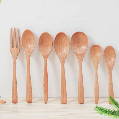 China Viable Hot Selling Measuring Cups And Spoon Wooden Kitchenware Nanmu Phoebe With 100% Wooden Spoon Safety for sale