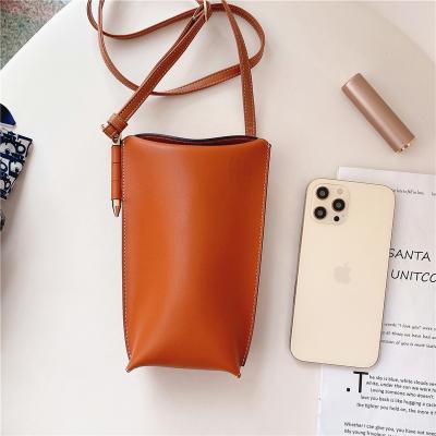 China Parachute Print Fabric Fashion Cell Phone Bag Cell Phone Body Purse Cell Phone Bag Zipper Cross Bag for sale