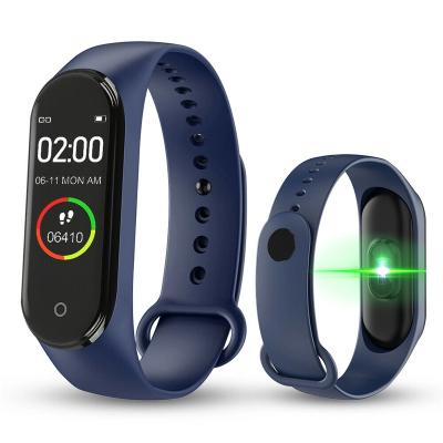 China Hot Selling Logo Fitness Band M4 MI QWERTY Keyboard Band 4 Smart Wristband Sport Custom Fitness Tracker Smart Watch for sale