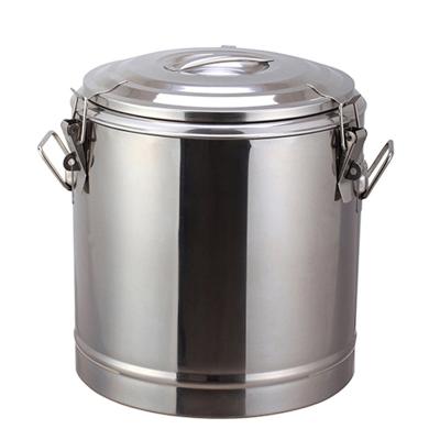 China Economic Commercial Kitchen Stainless Steel Insulation Barrel Heat Insulation Container for sale