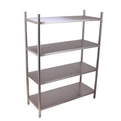 China Commercial Kitchens Equipment Stainless Steel Rack Metal Storage Kitchen Shelf Racks for sale