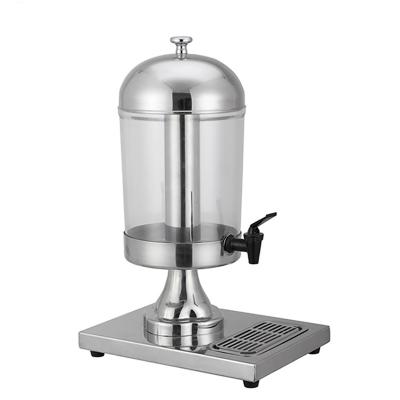 China Single Kitchens Hotel Buffet Stainless Steel Beverage Fruit Juice Dispenser for sale