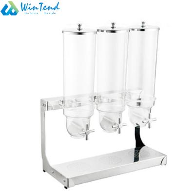 China Freshness Preservation Restaurant Equipment Candy And Cereal Dispenser Plastic Bottle for sale