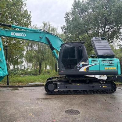 China SK200-8 Gebraucht Kobelco Bagger Gebraucht 20 Tonnen Bagger Mittelgröße zu verkaufen