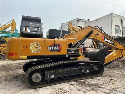 China 21t Gebraucht Sany Bagger SY215C Gebraucht Sany Digger Hochleistung zu verkaufen