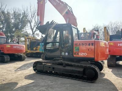 China 12 TON Second Hand Hitachi Excavators Hitachi EX120 Excavator Versatile Design for sale