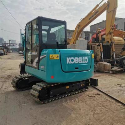 China SK60-8 Kobelco 6 Tonnen Bagger Gebrauchtes Kobelco Bagger zur Straßenpflege zu verkaufen