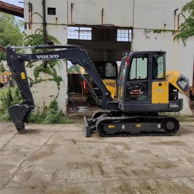 China Original Korea Second Hand Volvo Excavators Ec60d 6 Ton Used Volvo Digger for sale