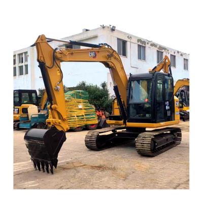 China Langlebigkeit Katze 8 Tonnen Bagger Mini Gebraucht CAT 308 Bagger 49,7kw zu verkaufen