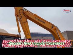 low emissions second hand hyundai excavators 330lc-9s 33 tonne excavator