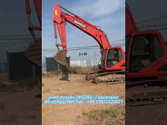 High Maneuverability Used Doosan DH225LC-7 Excavator Machine 22 Ton Second Hand Doosan Digger