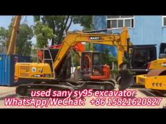 Second Hand Sany Digger SY95C Excavator Used Sany Excavator Ergonomic Design