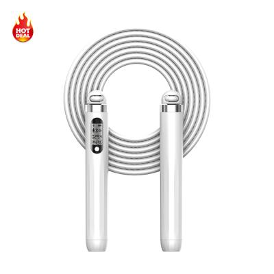 China High Quality Jump Rope Kids Button Press PVC Jump Rope With Logo Smart Jump Rope With App for sale