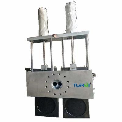 China Factory Filtration Cast Iron Filter And Plastic Screen Switch For Pelletizer Te koop