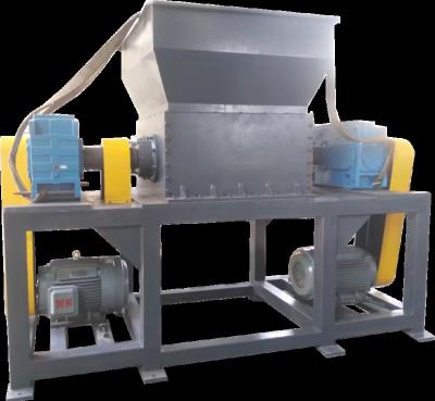 China Double Shaft Wood Shredder / Industrial Metal Scrap Card Double Shaft Wood Shredder for sale