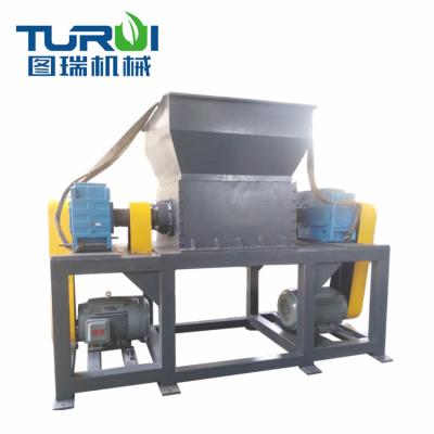 Китай Factory TURUI Wood Metal Double Axle Plastic Shredder For Waste Tire продается