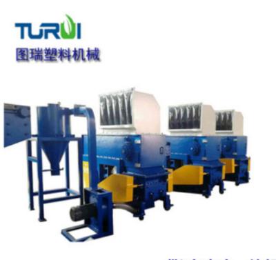 China Low Speed ​​Glass And Plant Waste Crusher Shredder For Wood Crushing Machine Te koop