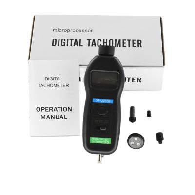 China Digital Tachometer DT-2236B Photo/Touch Speed ​​Meter DT2236B 2.5 To 99,999 Rpm Speed ​​Meter (r/min) 190 x 72 x 37mm for sale