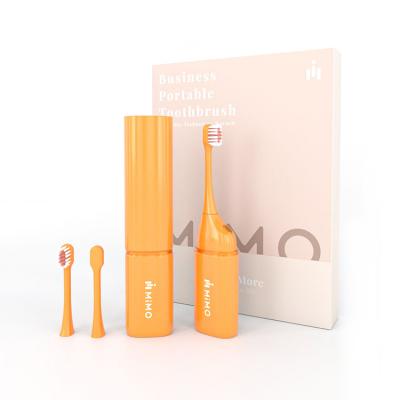 China Newest Design MIMO Super Low Noise Orange Color Stylish Rechargeable Sonic Waterproof IXP7 Toothbrush Electric For Lady for sale