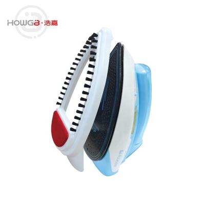 China Chinese Foldable Ladies Non-stick CE Hotel Supplier Mini Collar Electric Travel Iron Dry Currents for sale