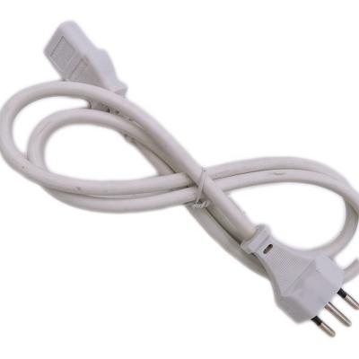 China COMPUTER IEC C13 Connector Brazil Laptop Power Cord for sale