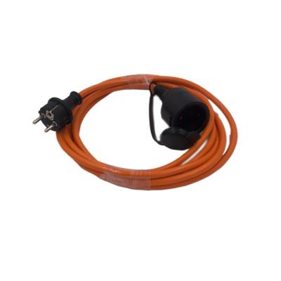 China Industrial Equipment EU Waterproof Extension Cord For Mower for sale