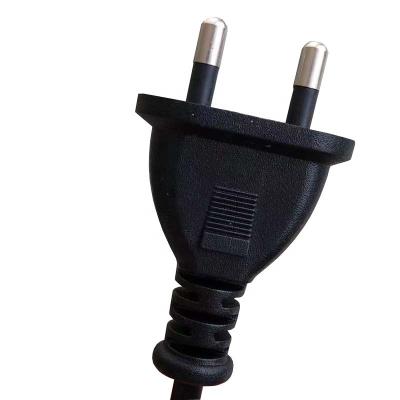 China Home Appliance Bis Approved 2 Prong India Plug To C7 Power Cord for sale