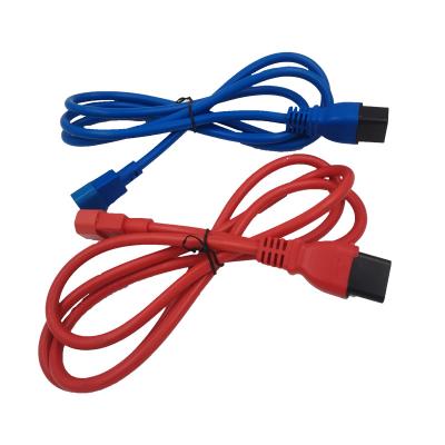 China Home Appliance IEC C14 To Lock C19 Male To Female Extension Cord for sale