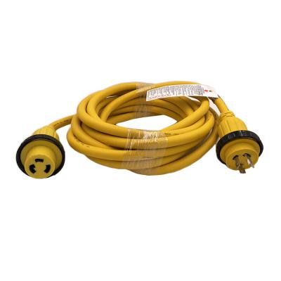 China Industrial Equipment 30A, L5-30P to L5-30R STW/STOW 10AWG Marine Shore Power Cords for sale