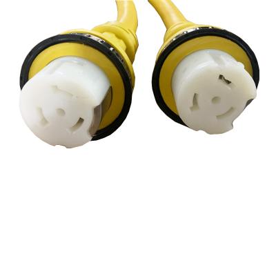 China Industrial Equipment 125V 30A Marine Grade Power Cord STW 10AWG for sale